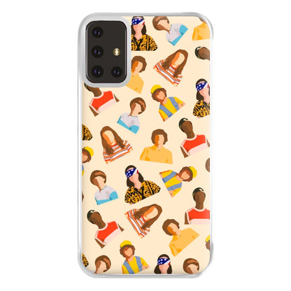 Stranger Pattern Phone Case for Galaxy A71