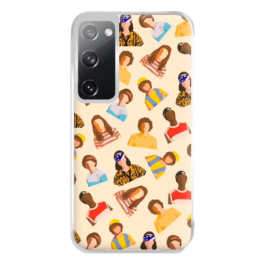 Stranger Pattern Phone Case for Galaxy S20