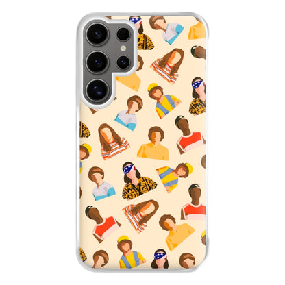 Stranger Pattern Phone Case for Galaxy S24 Ultra