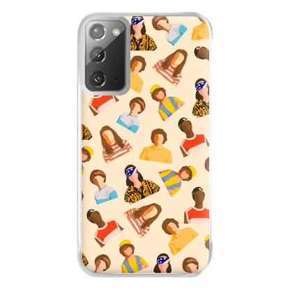 Stranger Pattern Phone Case for Galaxy Note 20 Ultra