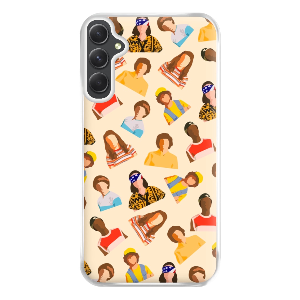 Stranger Pattern Phone Case for Galaxy A54