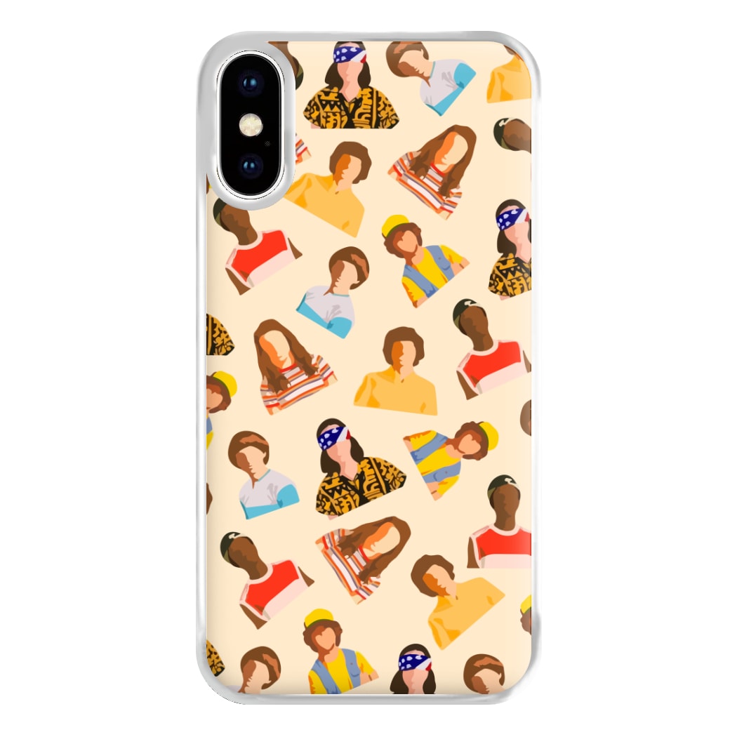 Stranger Pattern Phone Case for iPhone XS Max