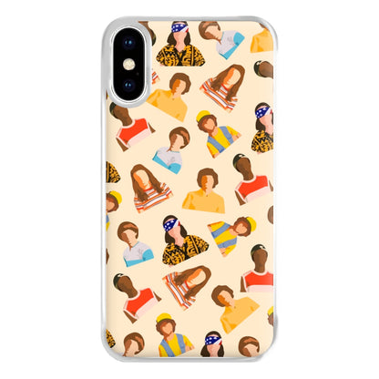 Stranger Pattern Phone Case for iPhone XS Max