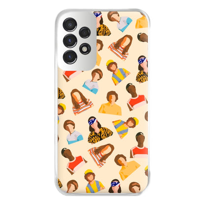 Stranger Pattern Phone Case for Galaxy A53