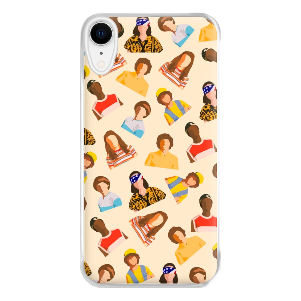 Stranger Pattern Phone Case for iPhone XR