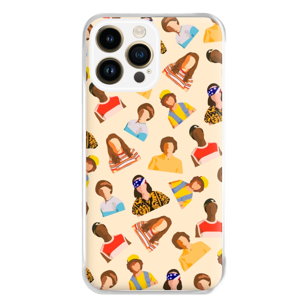 Stranger Pattern Phone Case for iPhone 14 Pro Max