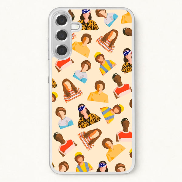 Stranger Pattern Phone Case for Galaxy A57