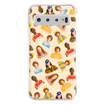 Stranger Pattern Phone Case for Galaxy S10 Plus