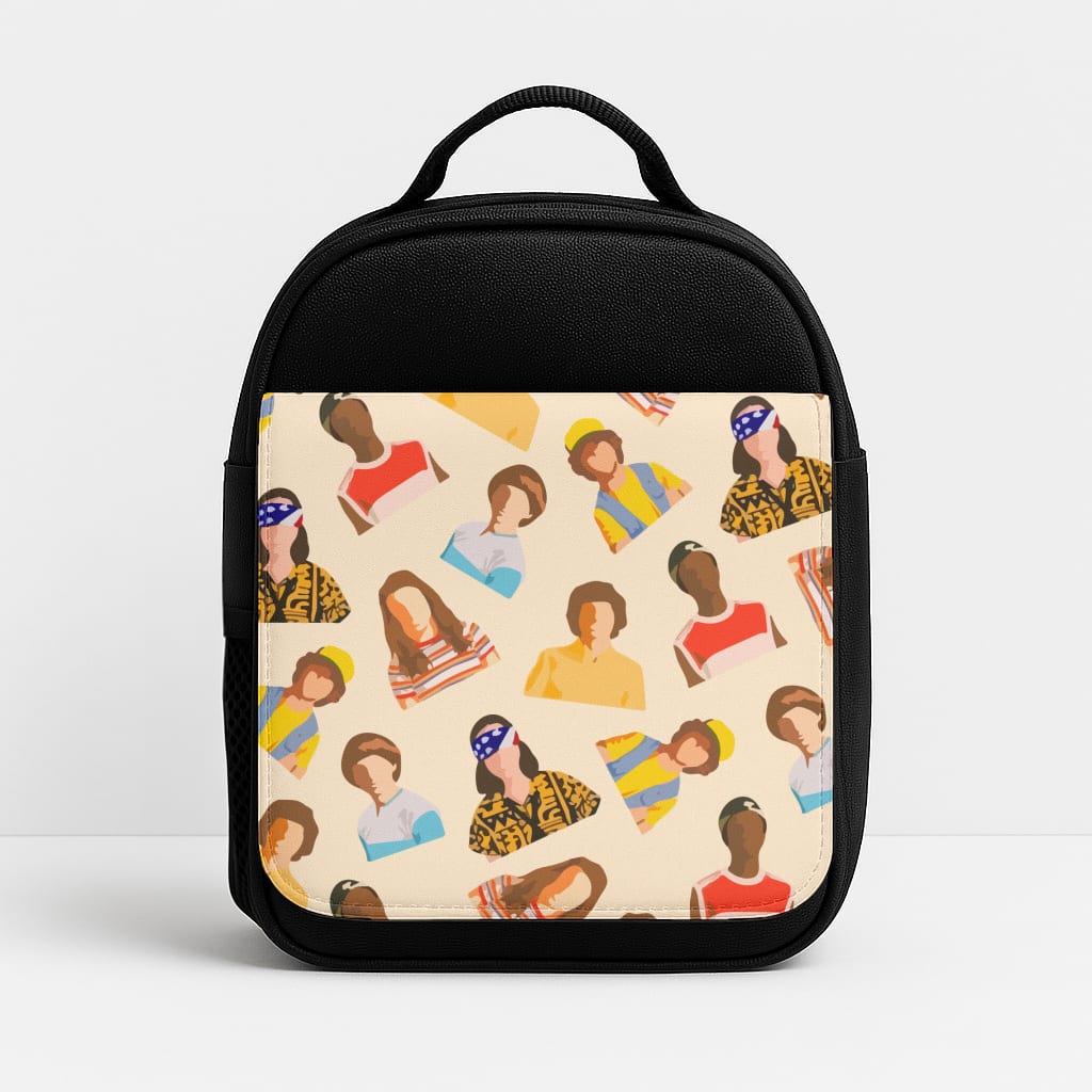 Stranger Pattern Insulated Lunchbox