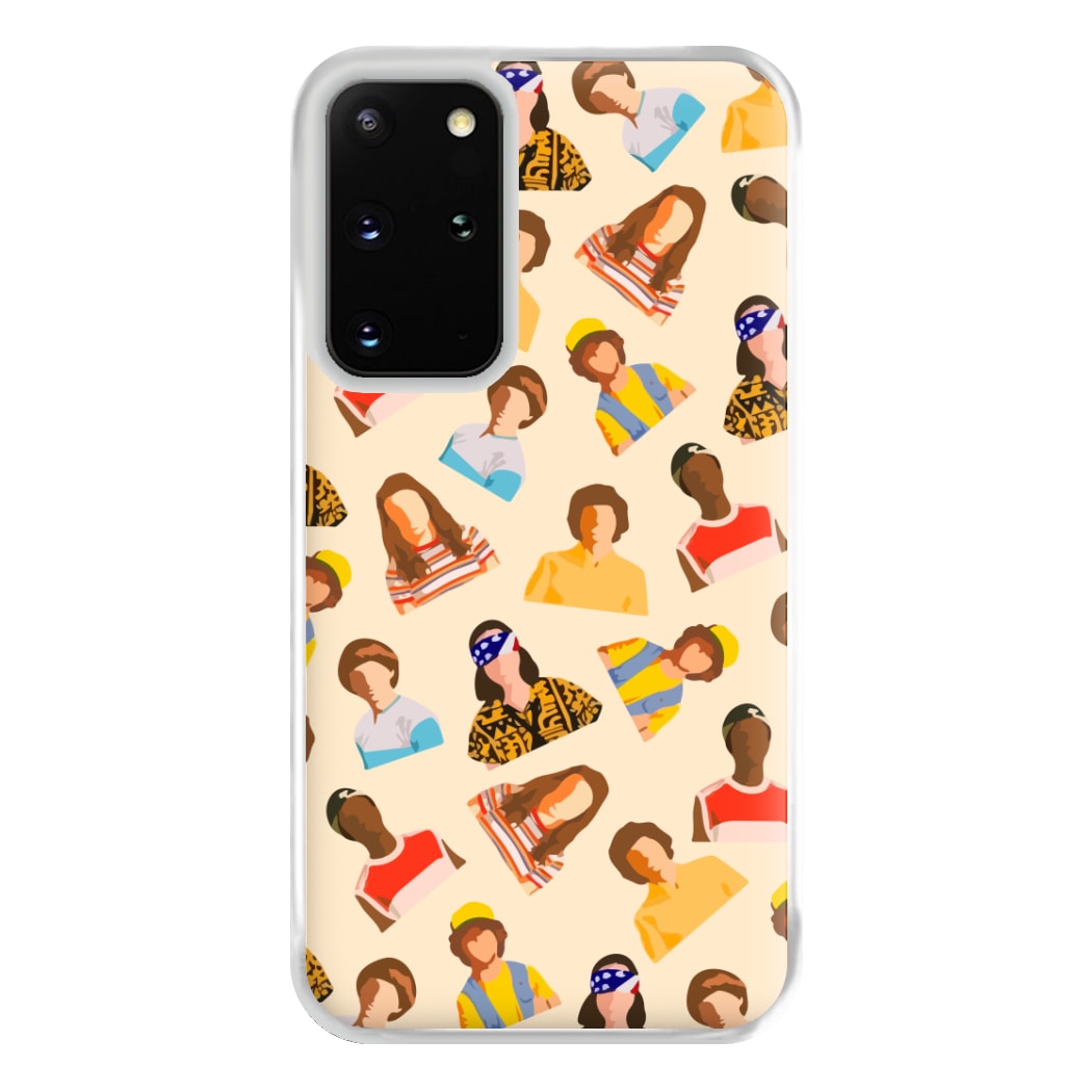 Stranger Pattern Phone Case for Galaxy S20 Plus