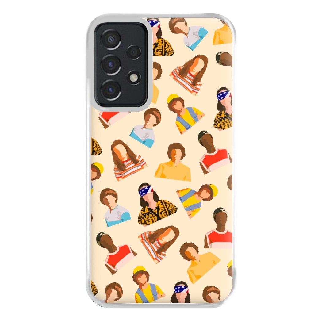 Stranger Pattern Phone Case for Galaxy A52 / A52s