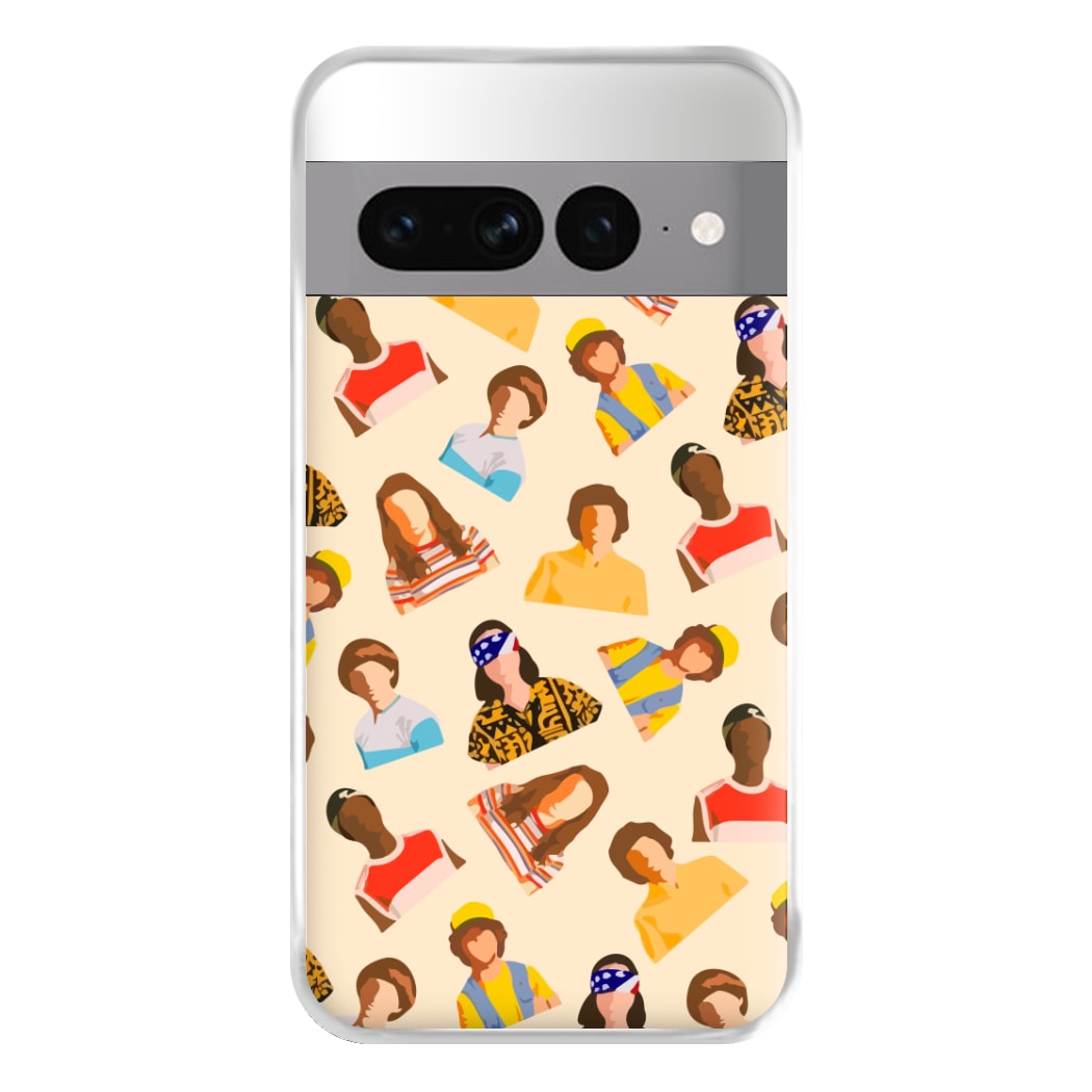 Stranger Pattern Phone Case for Google Pixel 7 Pro