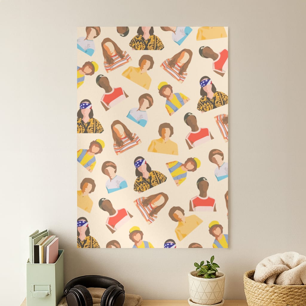 Stranger Pattern Poster