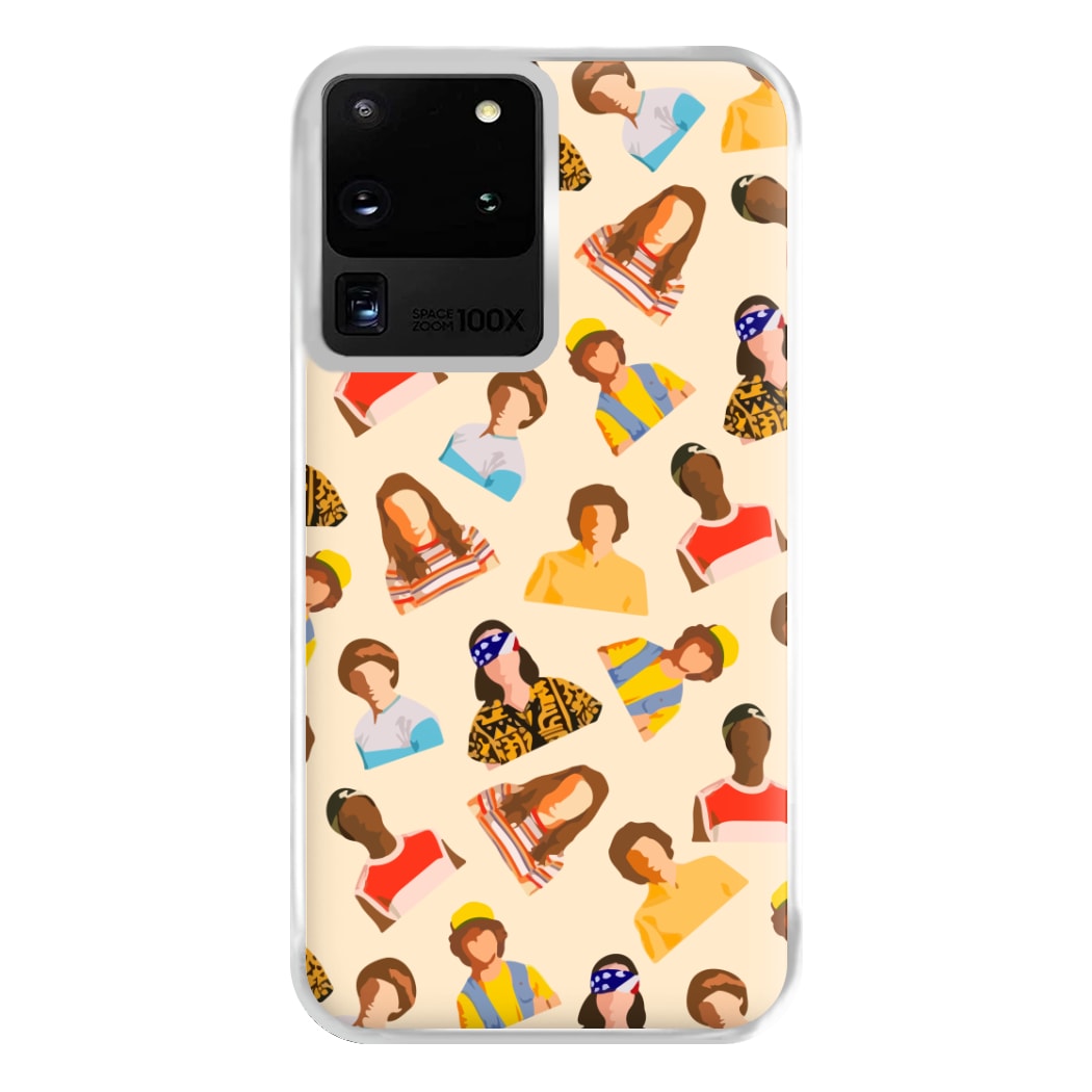 Stranger Pattern Phone Case for Galaxy S20 Ultra