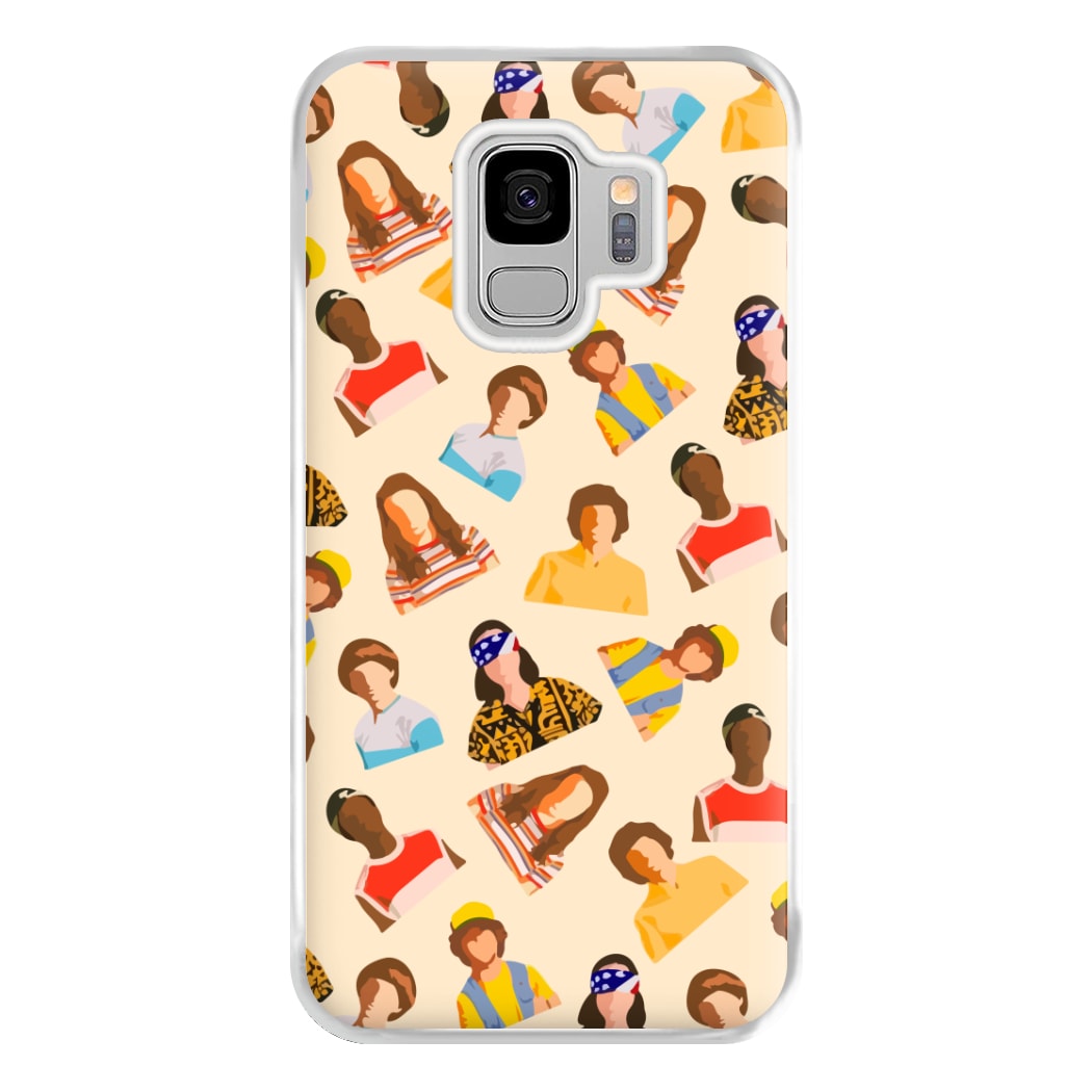 Stranger Pattern Phone Case for Galaxy S9 Plus