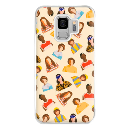 Stranger Pattern Phone Case for Galaxy S9 Plus