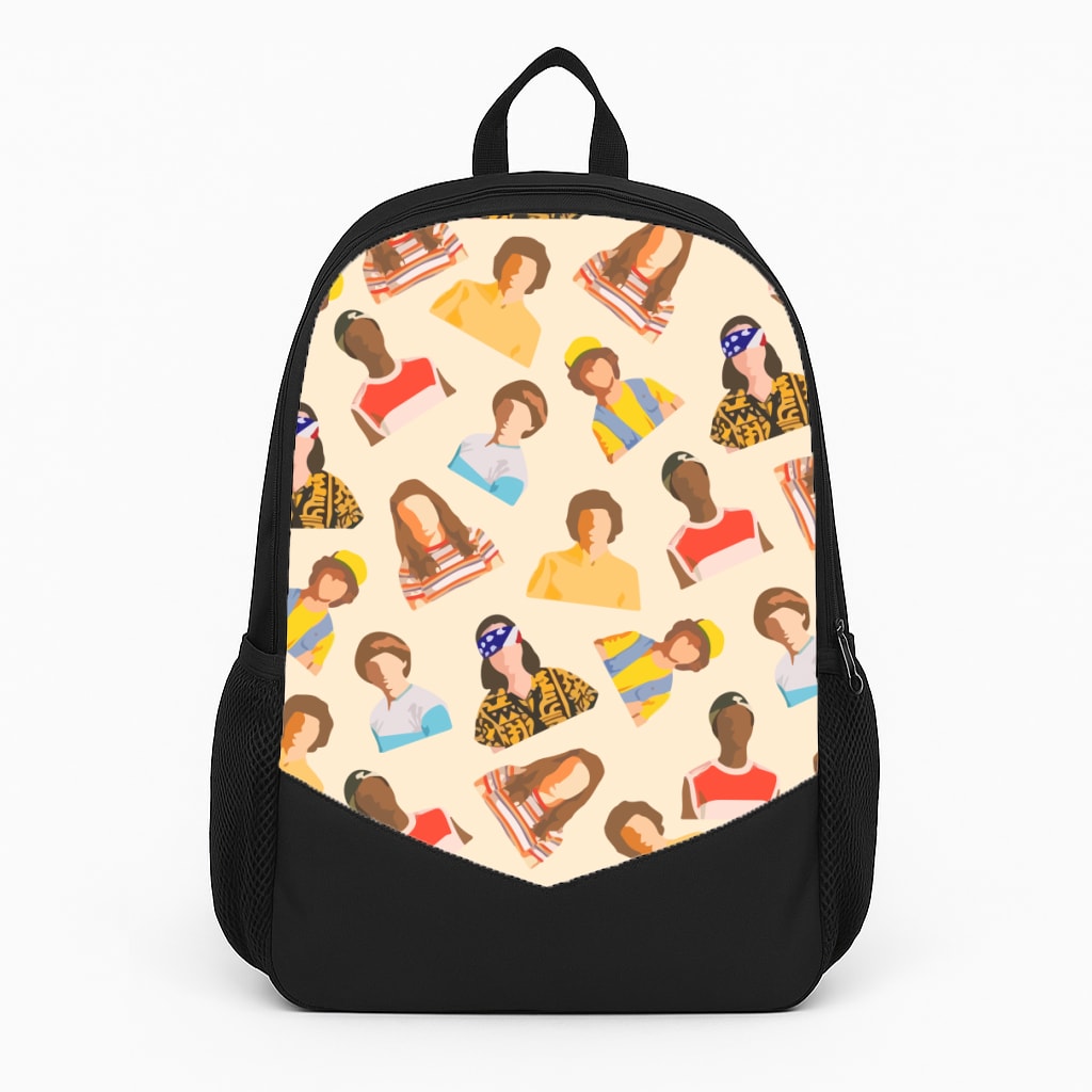 Stranger Pattern Backpack