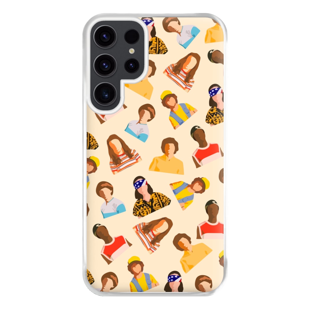 Stranger Pattern Phone Case for Galaxy S23 Ultra