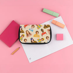 Stranger Pattern Pencil Case