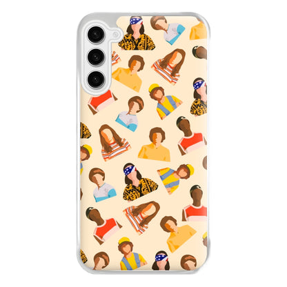 Stranger Pattern Phone Case for Galaxy S23FE