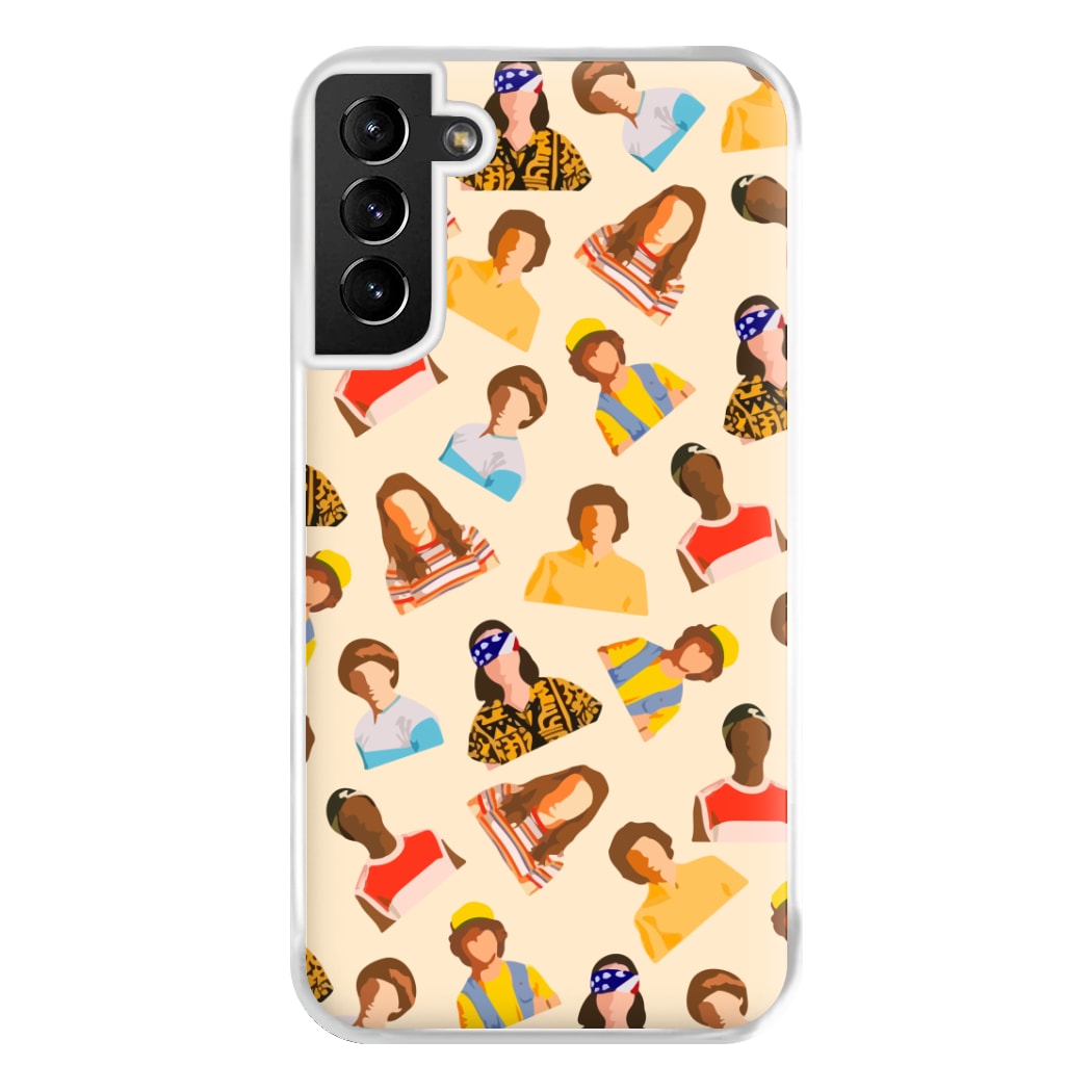 Stranger Pattern Phone Case for Galaxy S21 Plus