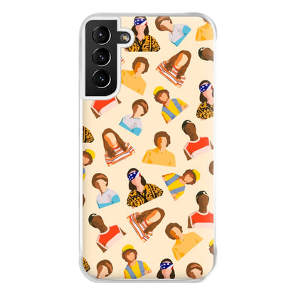 Stranger Pattern Phone Case for Galaxy S21 Plus