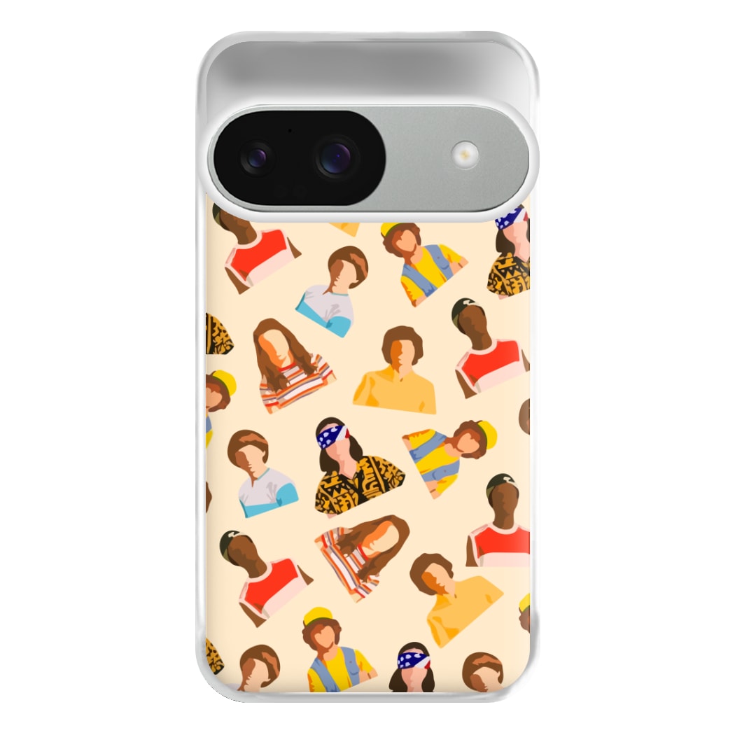 Stranger Pattern Phone Case for Google Pixel 9 / 9 Pro