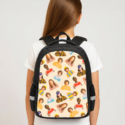 Stranger Pattern Backpack 4