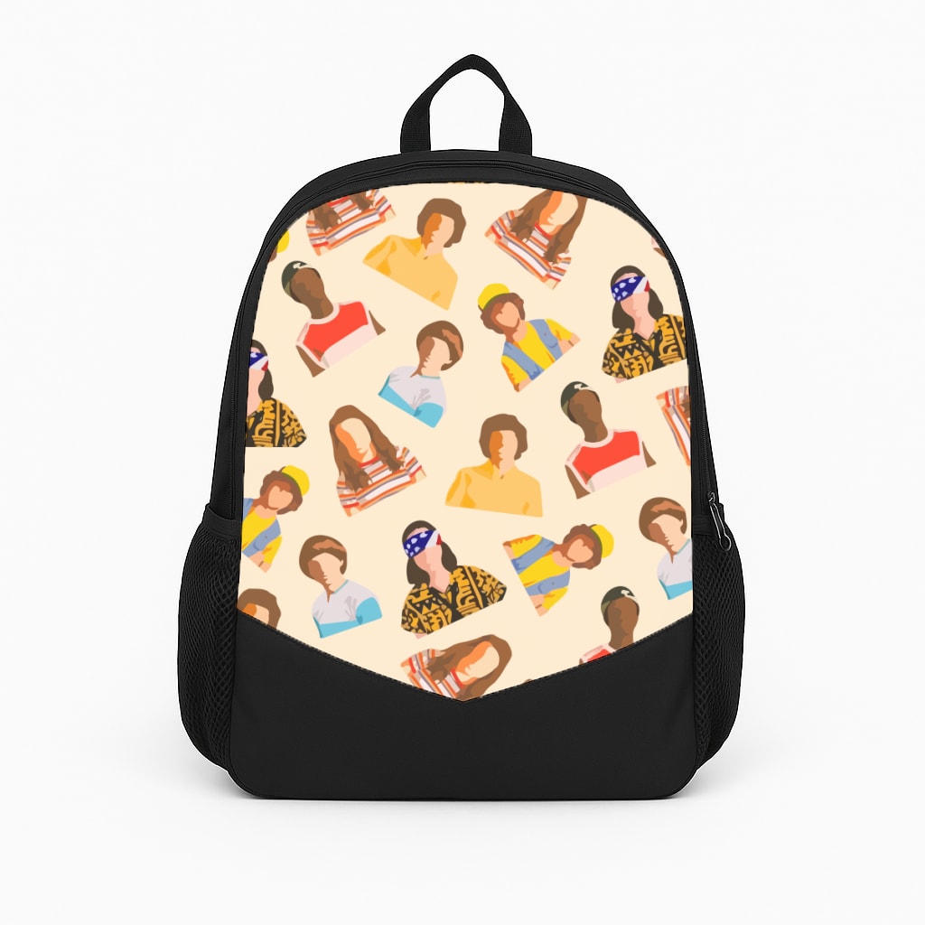 Stranger Pattern Backpack