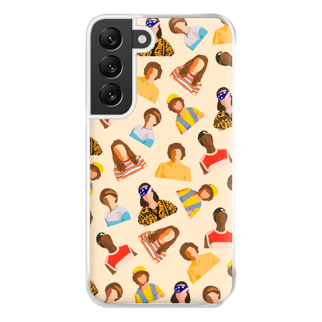 Stranger Pattern Phone Case for Galaxy S22 Plus