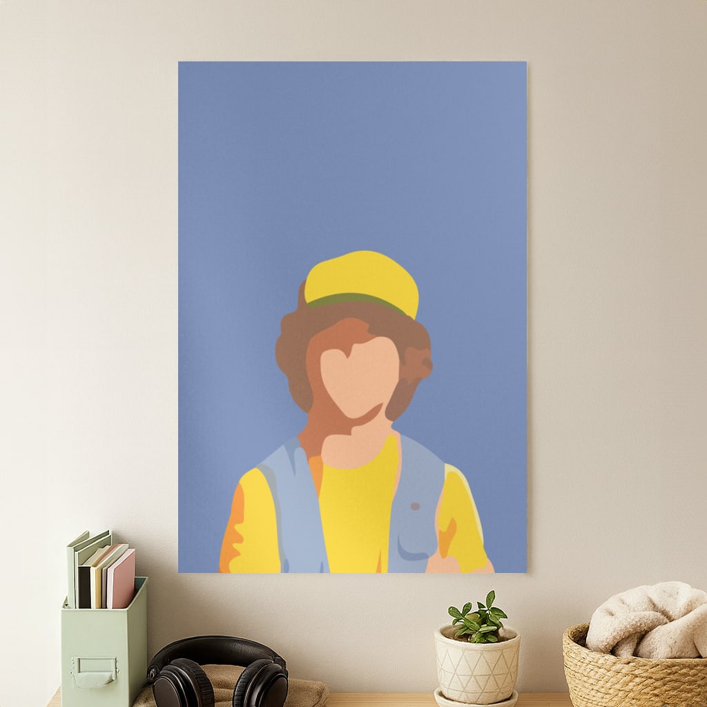 Faceless Dustin - Stranger Things Poster
