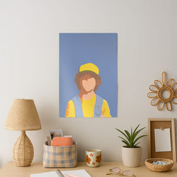 Faceless Dustin - Stranger Things Art Print