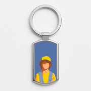 Faceless Dustin - Stranger Things Luxury Keyring 1