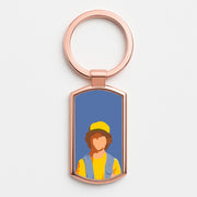 Faceless Dustin - Stranger Things Luxury Keyring 4