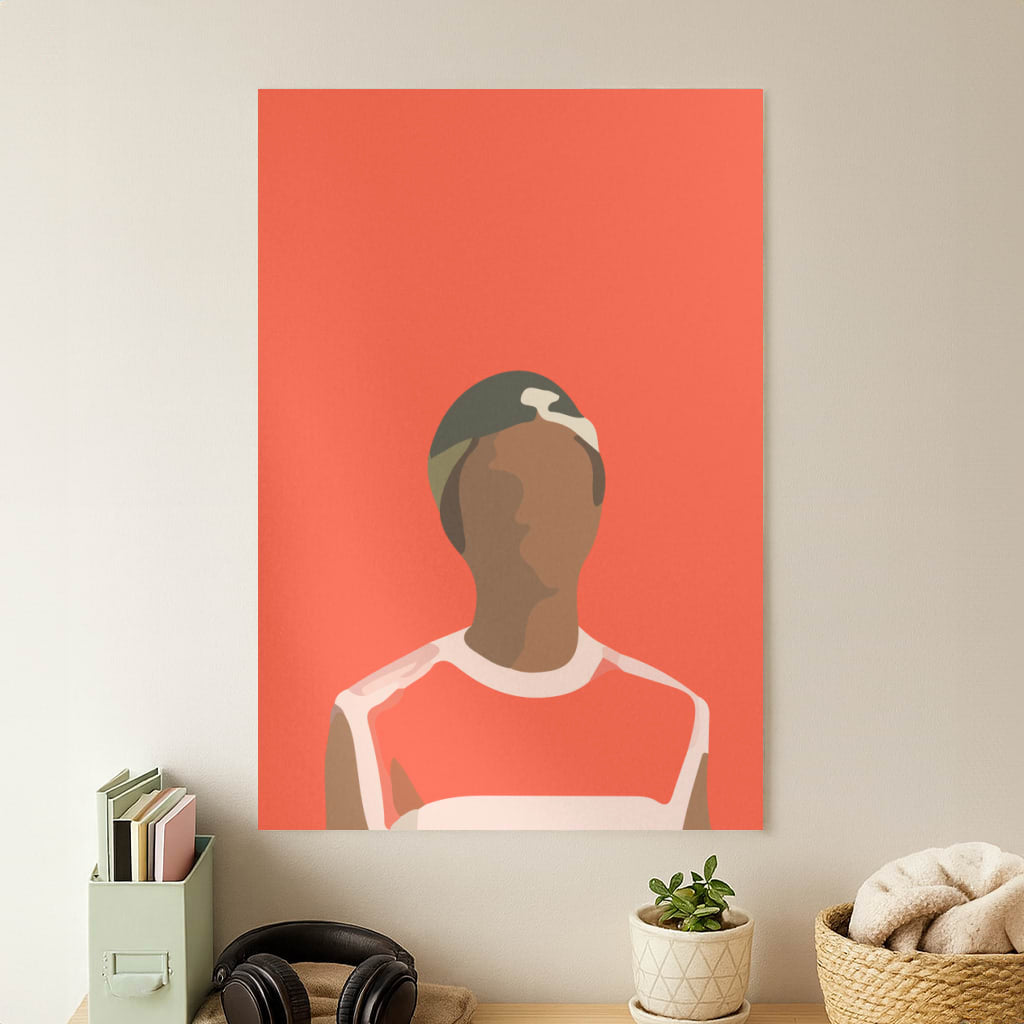Faceless Lucas - Stranger Things Poster