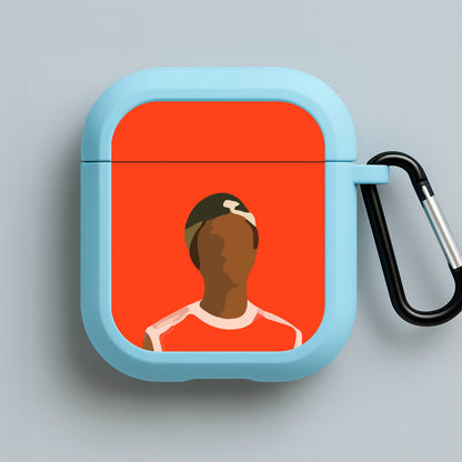 Faceless Lucas - Stranger Things Blue AirPods Case
