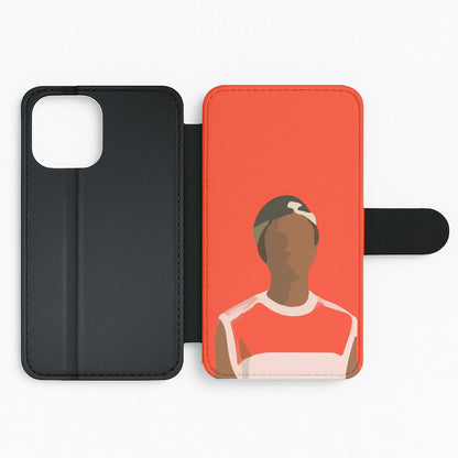 Faceless Lucas - Stranger Things Flip Phone Case