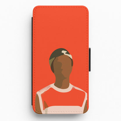 Faceless Lucas - Stranger Things Flip / Wallet Phone Case