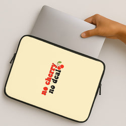 No Cherry No Deal MacBook Case