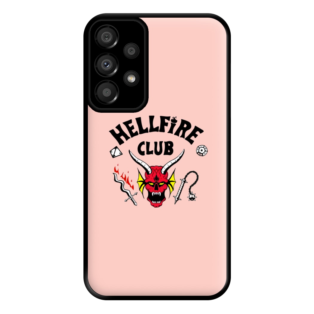 Hellfire Club Logo Phone Case for Galaxy A33