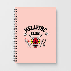 Hellfire Club Logo - Stranger Things Notebook