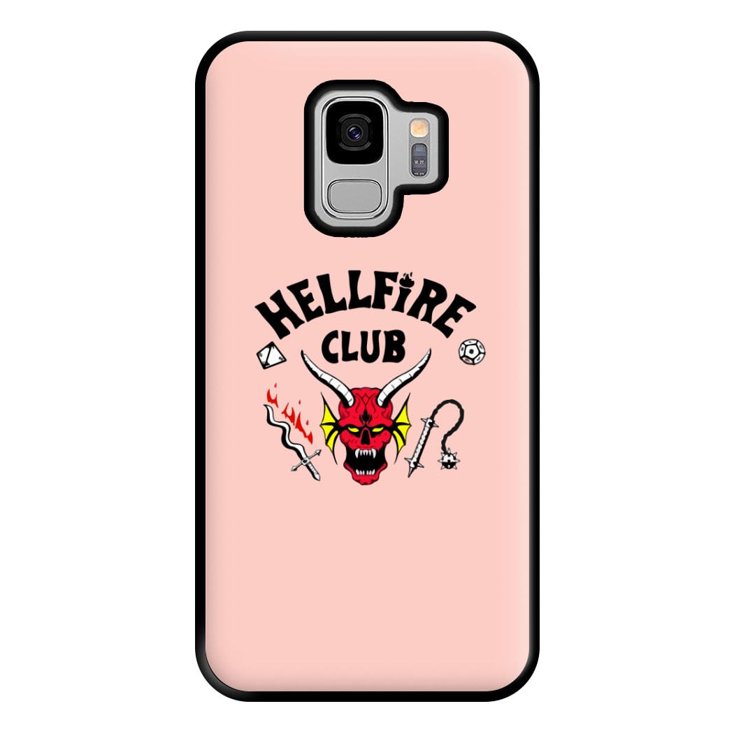 Hellfire Club Logo Phone Case for Galaxy S9 Plus