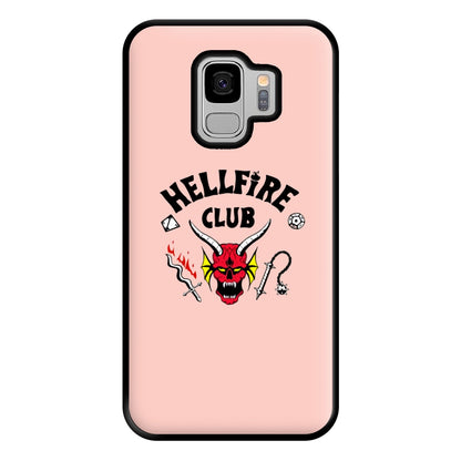 Hellfire Club Logo Phone Case for Galaxy S9 Plus