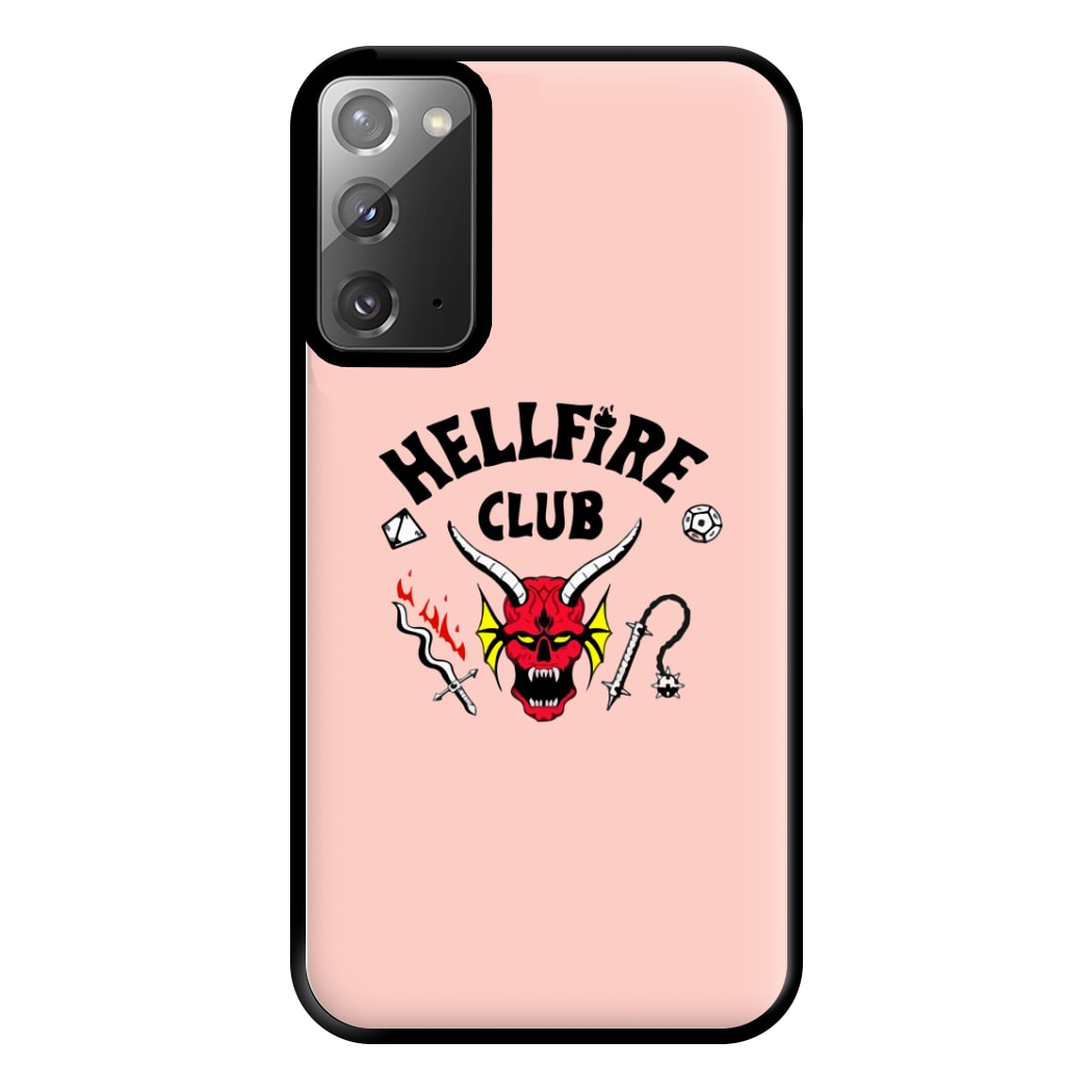 Hellfire Club Logo Phone Case for Galaxy Note 20 Ultra