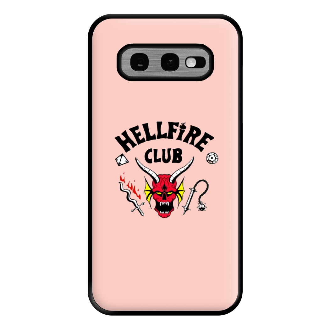 Hellfire Club Logo Phone Case for Galaxy S10e