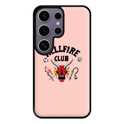 Hellfire Club Logo Phone Case for Galaxy S25 Ultra