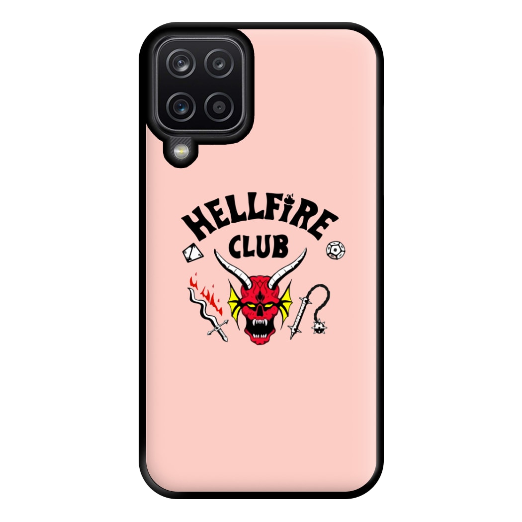 Hellfire Club Logo Phone Case for Galaxy A12