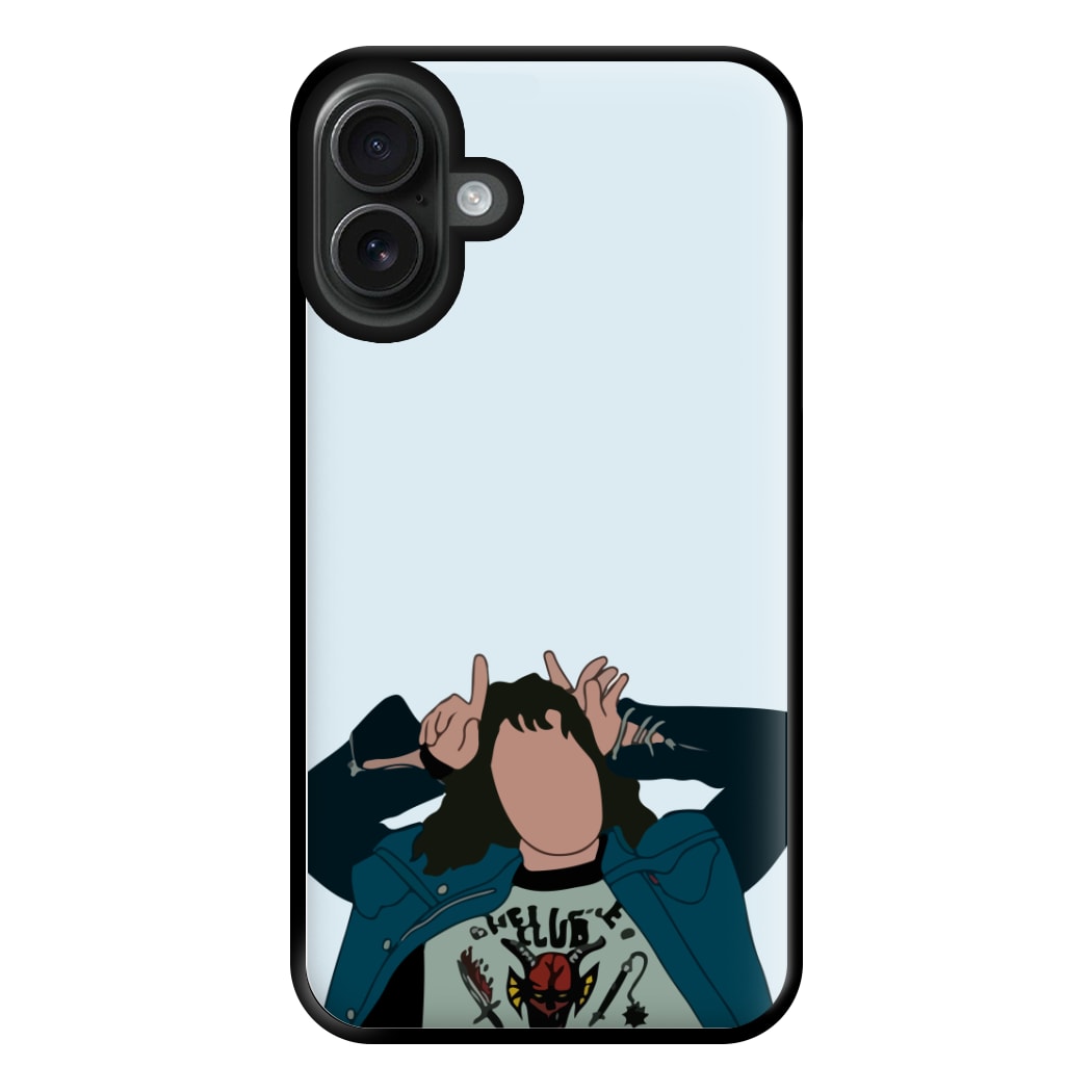 Eddie Munson Phone Case for iPhone 16 Plus