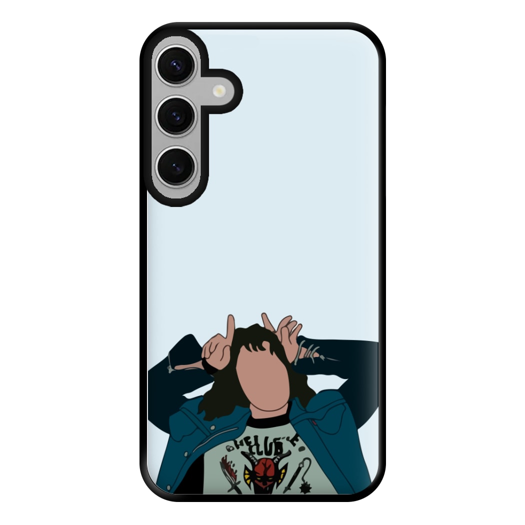 Eddie Munson Phone Case for Galaxy S24FE