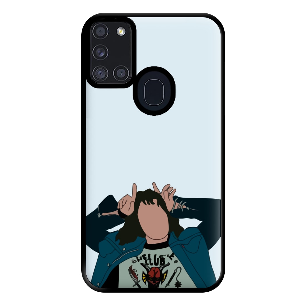 Eddie Munson Phone Case for Galaxy A21s